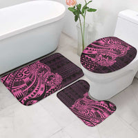 Pink Couple Dolphins Maori Polynesian Style Bathroom Set LT9 - Polynesian Pride