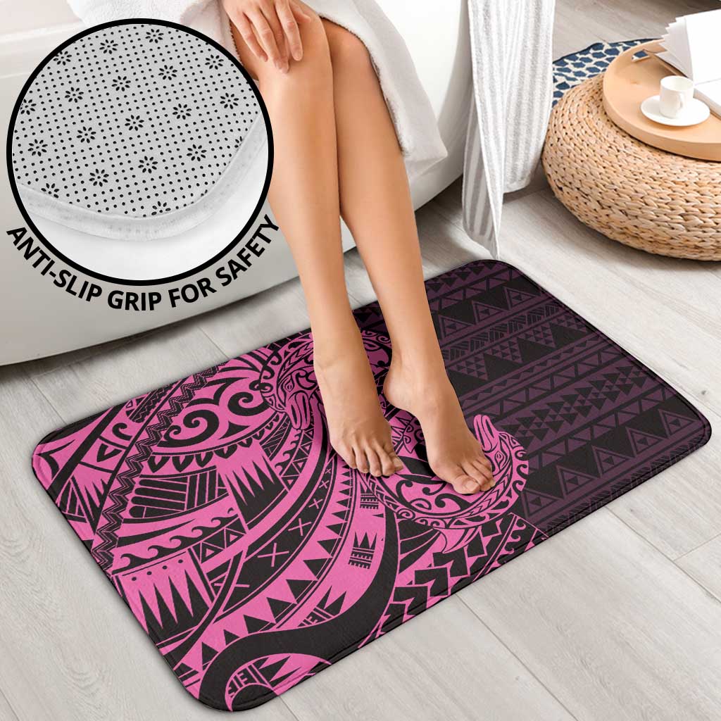 Pink Couple Dolphins Maori Polynesian Style Bathroom Set LT9 - Polynesian Pride