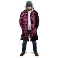 Pink Couple Dolphins Maori Polynesian Style Cloak LT9 - Polynesian Pride