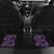 Purple Couple Dolphins Maori Polynesian Style Car Mats