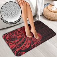 Red Couple Dolphins Maori Polynesian Style Bathroom Set LT9 - Polynesian Pride