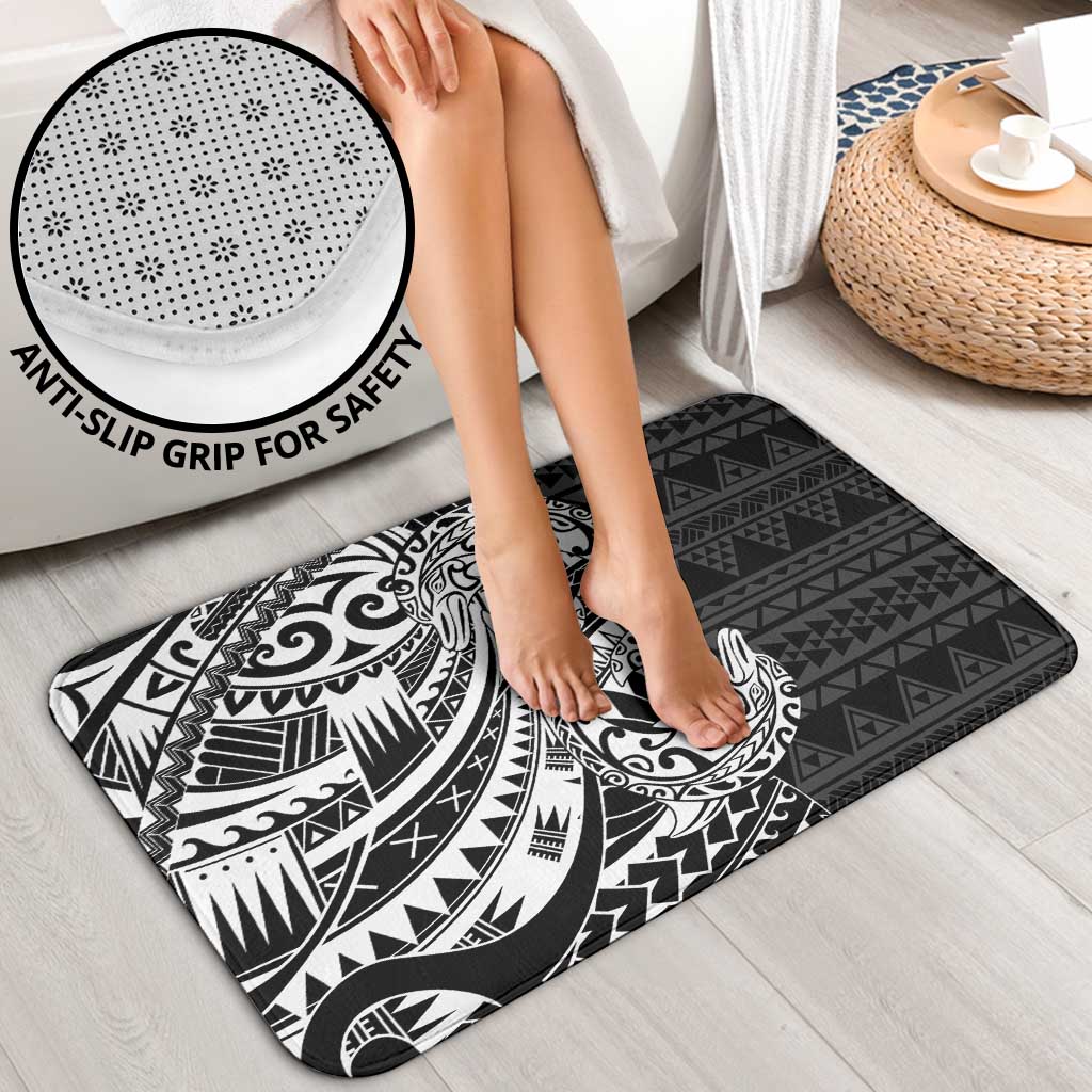 White Couple Dolphins Maori Polynesian Style Bathroom Set LT9 - Polynesian Pride