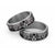 White Couple Dolphins Maori Polynesian Style Classic Ring - Polynesian Pride