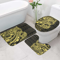 Yellow Couple Dolphins Maori Polynesian Style Bathroom Set LT9 - Polynesian Pride