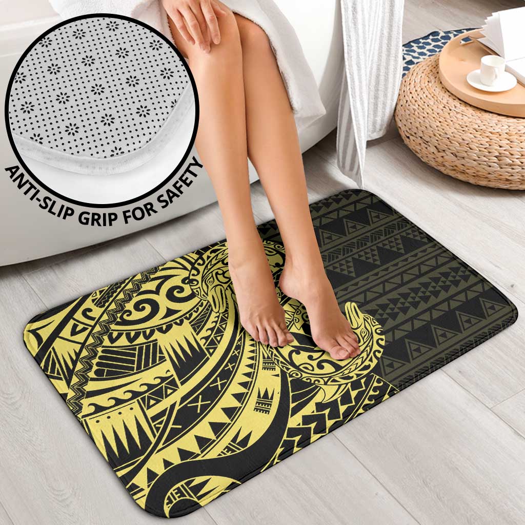 Yellow Couple Dolphins Maori Polynesian Style Bathroom Set LT9 - Polynesian Pride