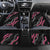 Guam Bougainvillea Lei Car Mats Chamorro Tribal Pattern
