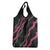 Guam Bougainvillea Lei Grocery Bag Chamorro Tribal Pattern