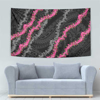 Guam Bougainvillea Lei Tapestry Chamorro Tribal Pattern LT9 - Polynesian Pride