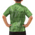 Hawaii Molokai Island Kukui Nut Flowers Hawaiian Shirt Tribal Kakau Pattern