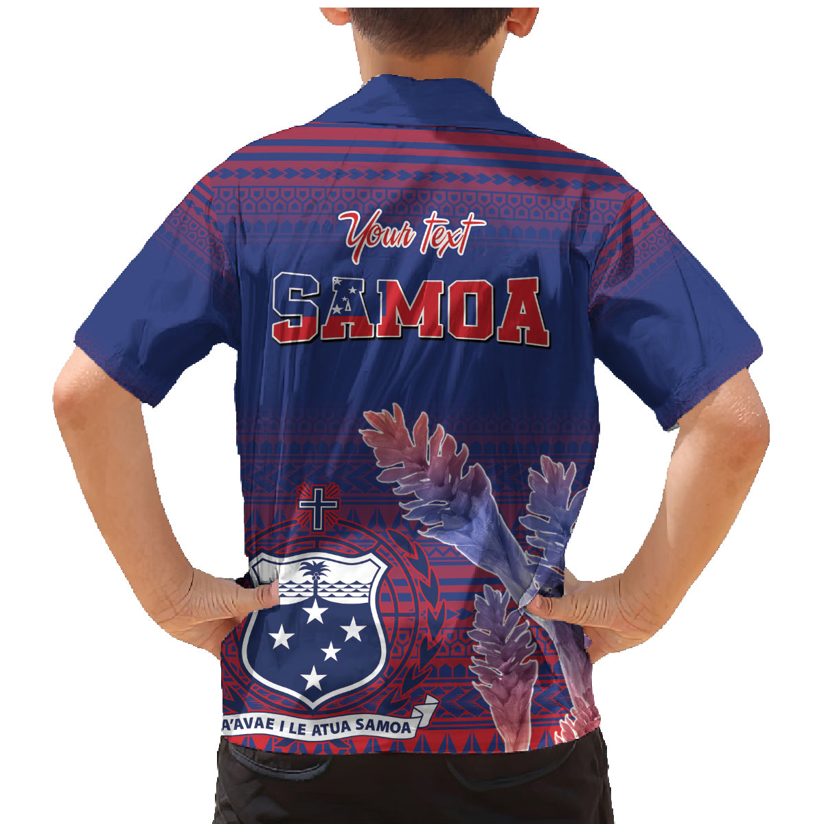 Custom Samoa 1962 Independence Day Custom Family Matching Mermaid Dress and Hawaiian Shirt Manuia le Aso Tuto'atasi Ula Nifo Blue Art LT9 - Polynesian Pride