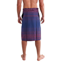 Custom Samoa 1962 Independence Day Custom Lavalava Manuia le Aso Tuto'atasi Ula Nifo Blue Art LT9 - Polynesian Pride