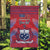 Custom Samoa 1962 Independence Day Custom Garden Flag Manuia le Aso Tuto'atasi Ula Nifo Red Art