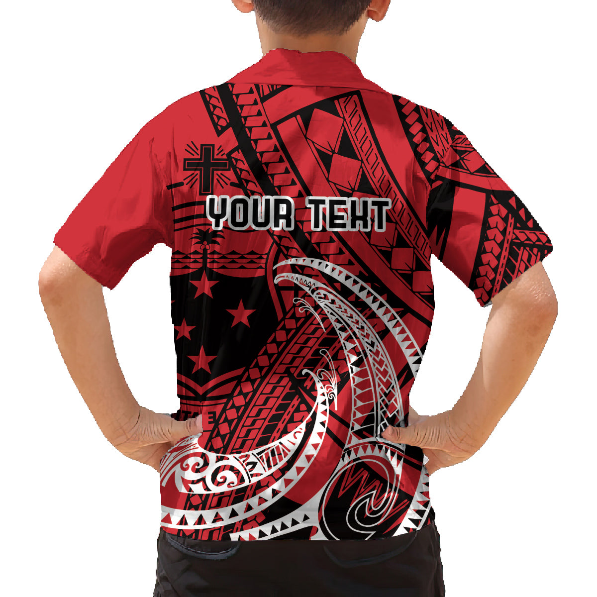 Custom Samoa Manuia le 62 Tausaga O le Tutoatasi Family Matching Tank Maxi Dress and Hawaiian Shirt Samoan Tatau Red Art LT9 - Polynesian Pride