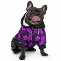 Polynesian Pride Hawaii Style With Hibiscus Pet Hoodie Purple LT9 - Polynesian Pride