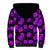 Polynesian Pride Hawaii Style With Hibiscus Sherpa Hoodie Purple LT9 - Polynesian Pride