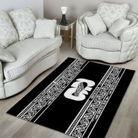 New Zealand Football White Fern Supporter Area Rug