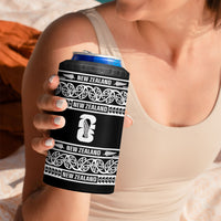 New Zealand Football White Fern Supporter 4 in 1 Can Cooler Tumbler LT9 - Polynesian Pride