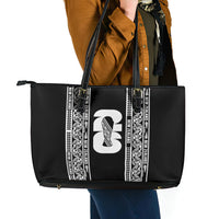 New Zealand Football White Fern Supporter Leather Tote Bag