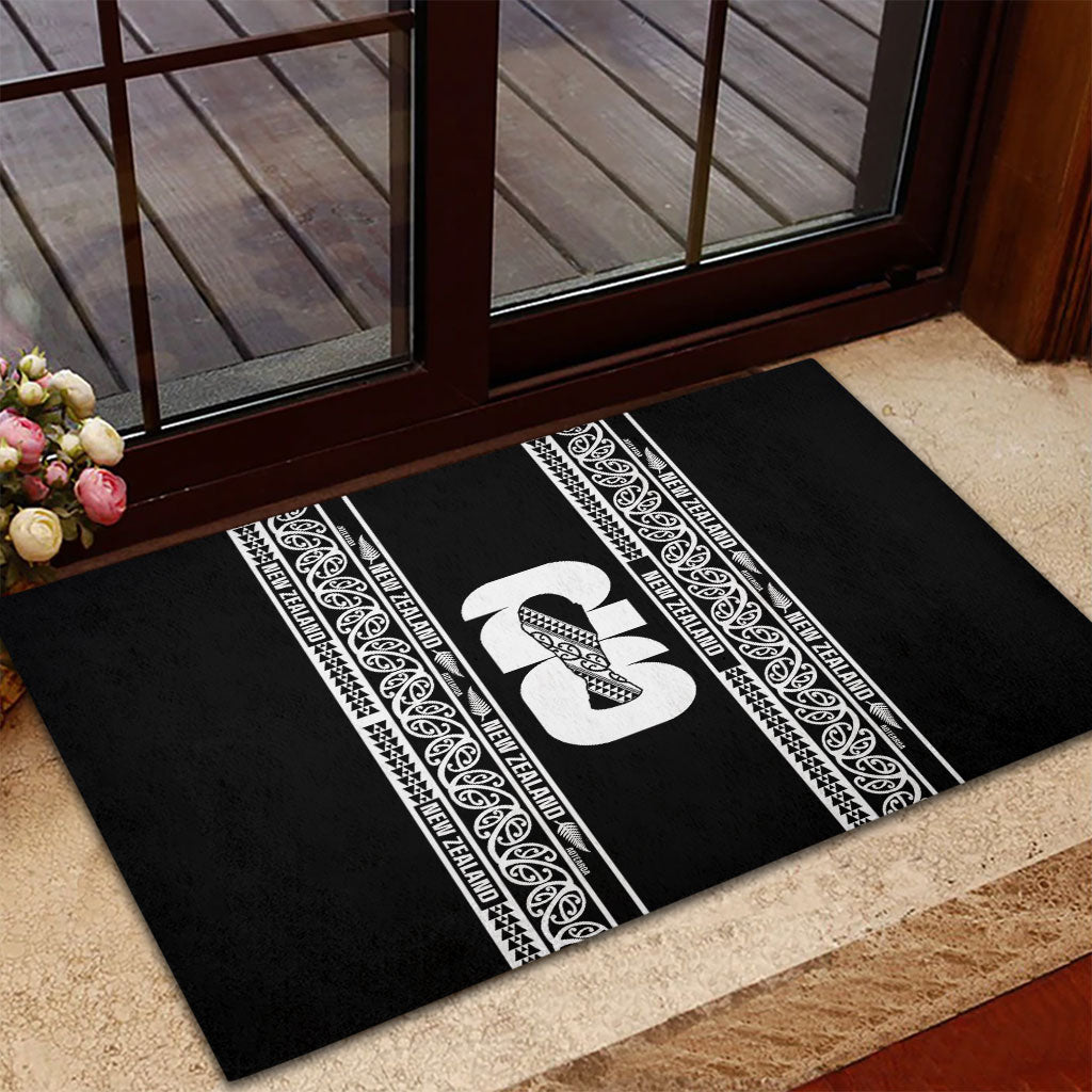 New Zealand Football White Fern Supporter Rubber Doormat
