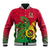 Vanuatu Islands Baseball Jacket Polynesian Tattoo and Sea Turtle LT9 Unisex Green - Polynesian Pride