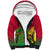 Vanuatu Islands Sherpa Hoodie Polynesian Tattoo and Sea Turtle LT9 Unisex Green - Polynesian Pride