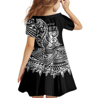 671 Guam Personalised Family Matching Long Sleeve Bodycon Dress and Hawaiian Shirt Latte Stone Tribal LT9 - Polynesian Pride