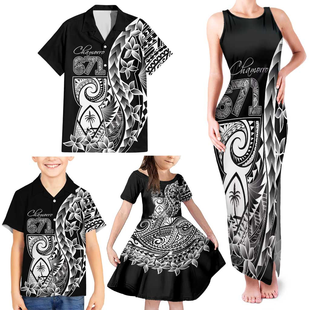 671 Guam Personalised Family Matching Tank Maxi Dress and Hawaiian Shirt Latte Stone Tribal LT9 - Polynesian Pride
