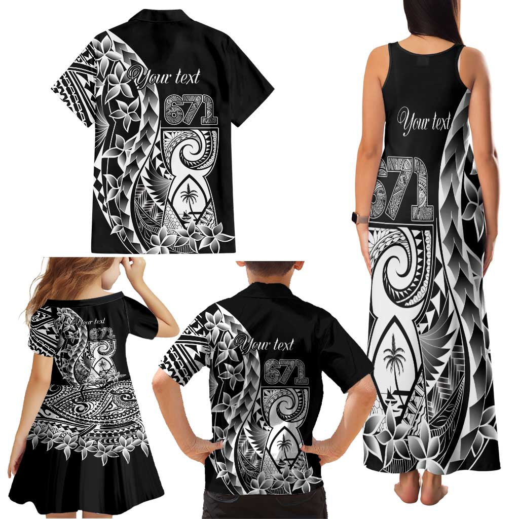 671 Guam Personalised Family Matching Tank Maxi Dress and Hawaiian Shirt Latte Stone Tribal LT9 - Polynesian Pride