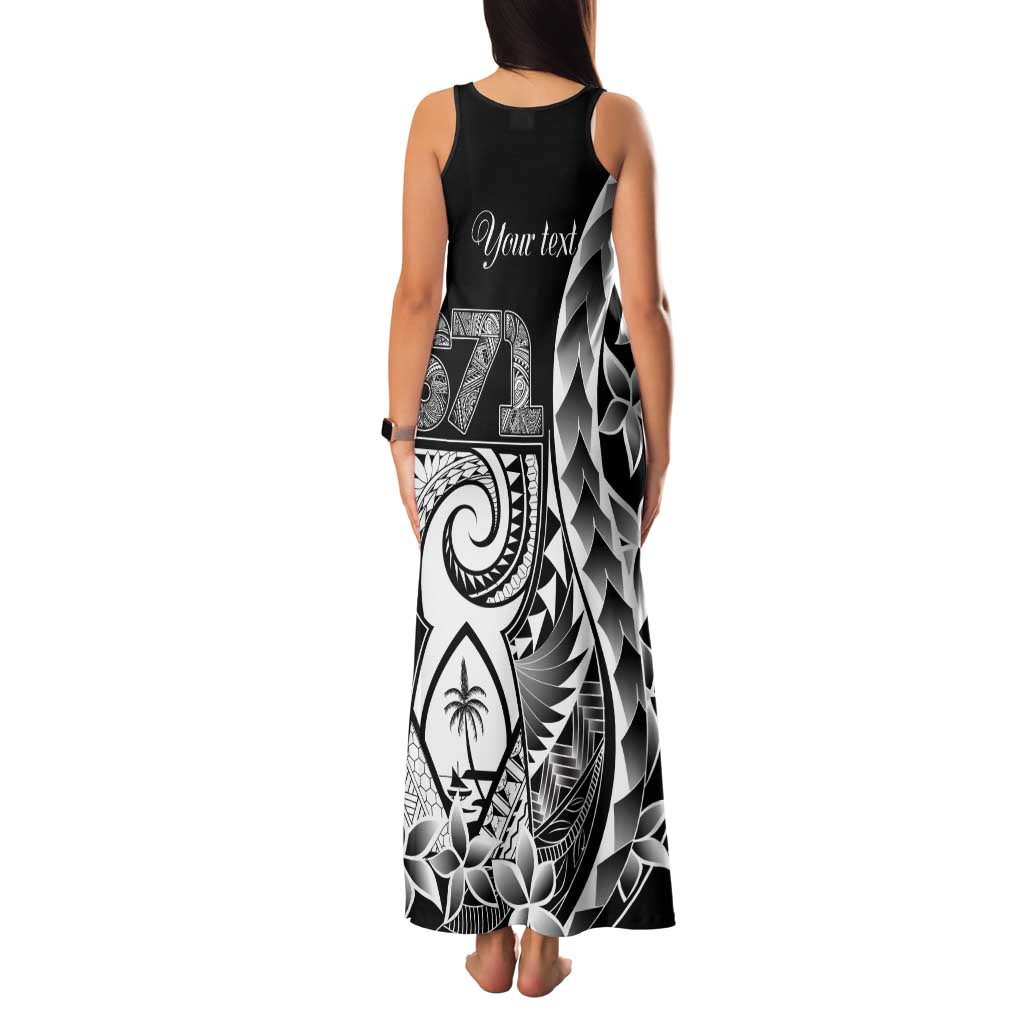 671 Guam Personalised Family Matching Tank Maxi Dress and Hawaiian Shirt Latte Stone Tribal LT9 - Polynesian Pride