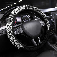 671 Guam Personalised Steering Wheel Cover Latte Stone Tribal
