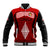 Tonga Rugby Baseball Jacket Go Champions World Cup 2023 Ngatu Unique LT9 Unisex Red - Polynesian Pride