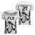 Custom Fiji Rugby Women V Neck T Shirt Go Champions World Cup 2023 Tapa Unique White Vibe LT9 - Polynesian Pride