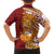 Couple Dolphins Maori Motif Kid Hawaiian Shirt - Polynesian Pride