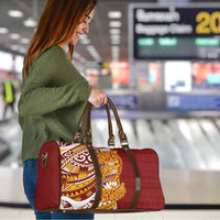 Couple Dolphins Maori Motif Travel Bag - Polynesian Pride