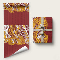 Couple Dolphins Maori Motif Wrapping Paper - Polynesian Pride