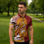 Couple Dolphins Maori Motif Zipper Polo Shirt - Polynesian Pride