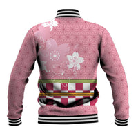 Japanese Asanoha Pattern Baseball Jacket Charm Against Evil Spirits - Polynesian Pride