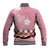 Japanese Asanoha Pattern Baseball Jacket Charm Against Evil Spirits - Polynesian Pride