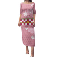 Japanese Asanoha Pattern Family Matching Puletasi and Hawaiian Shirt Charm Against Evil Spirits - Polynesian Pride
