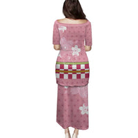 Japanese Asanoha Pattern Family Matching Puletasi and Hawaiian Shirt Charm Against Evil Spirits - Polynesian Pride