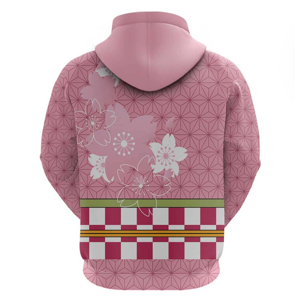 Japanese Asanoha Pattern Hoodie Charm Against Evil Spirits - Polynesian Pride