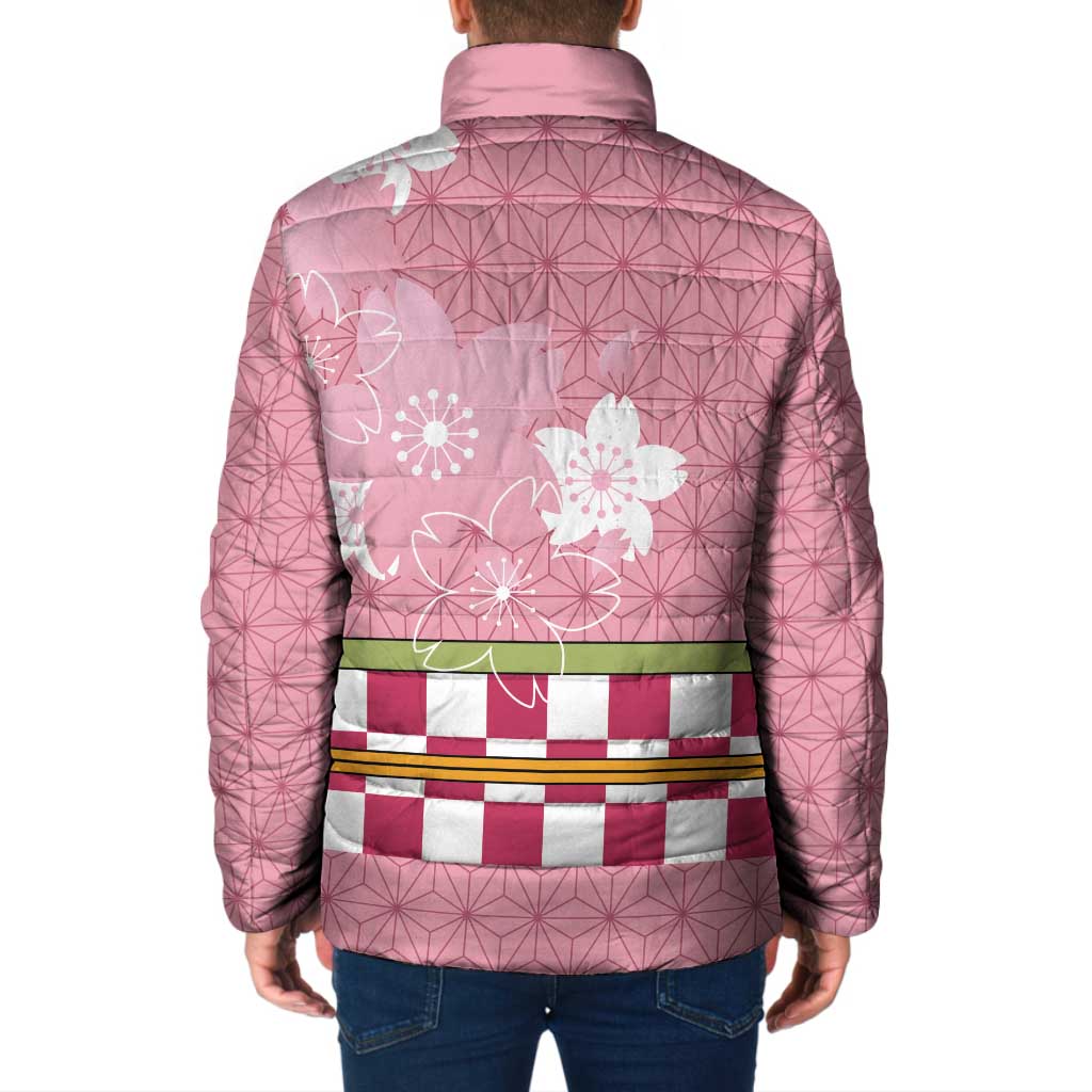 Japanese Asanoha Pattern Padded Jacket Charm Against Evil Spirits - Polynesian Pride