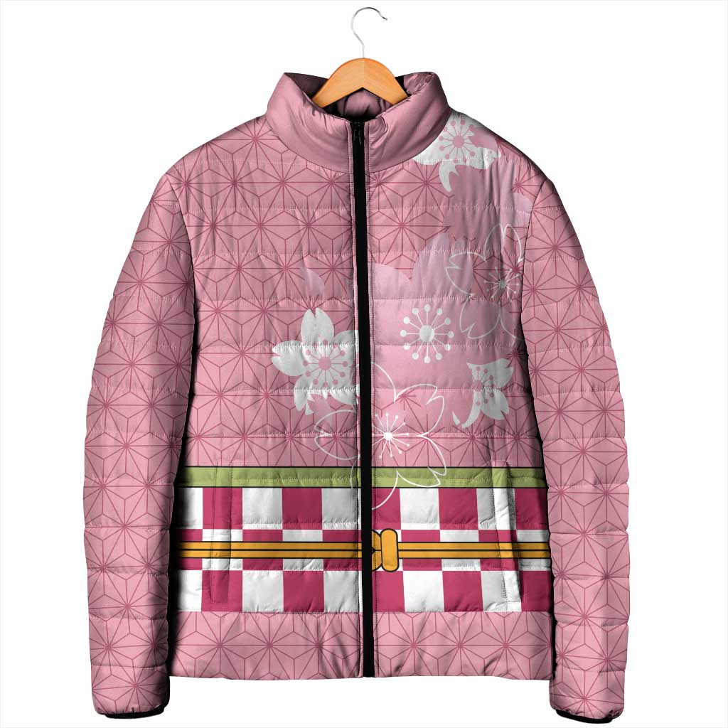 Japanese Asanoha Pattern Padded Jacket Charm Against Evil Spirits - Polynesian Pride