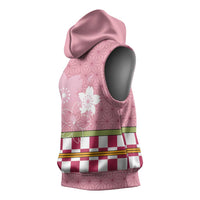 Japanese Asanoha Pattern Sleeveless Hoodie Charm Against Evil Spirits - Polynesian Pride