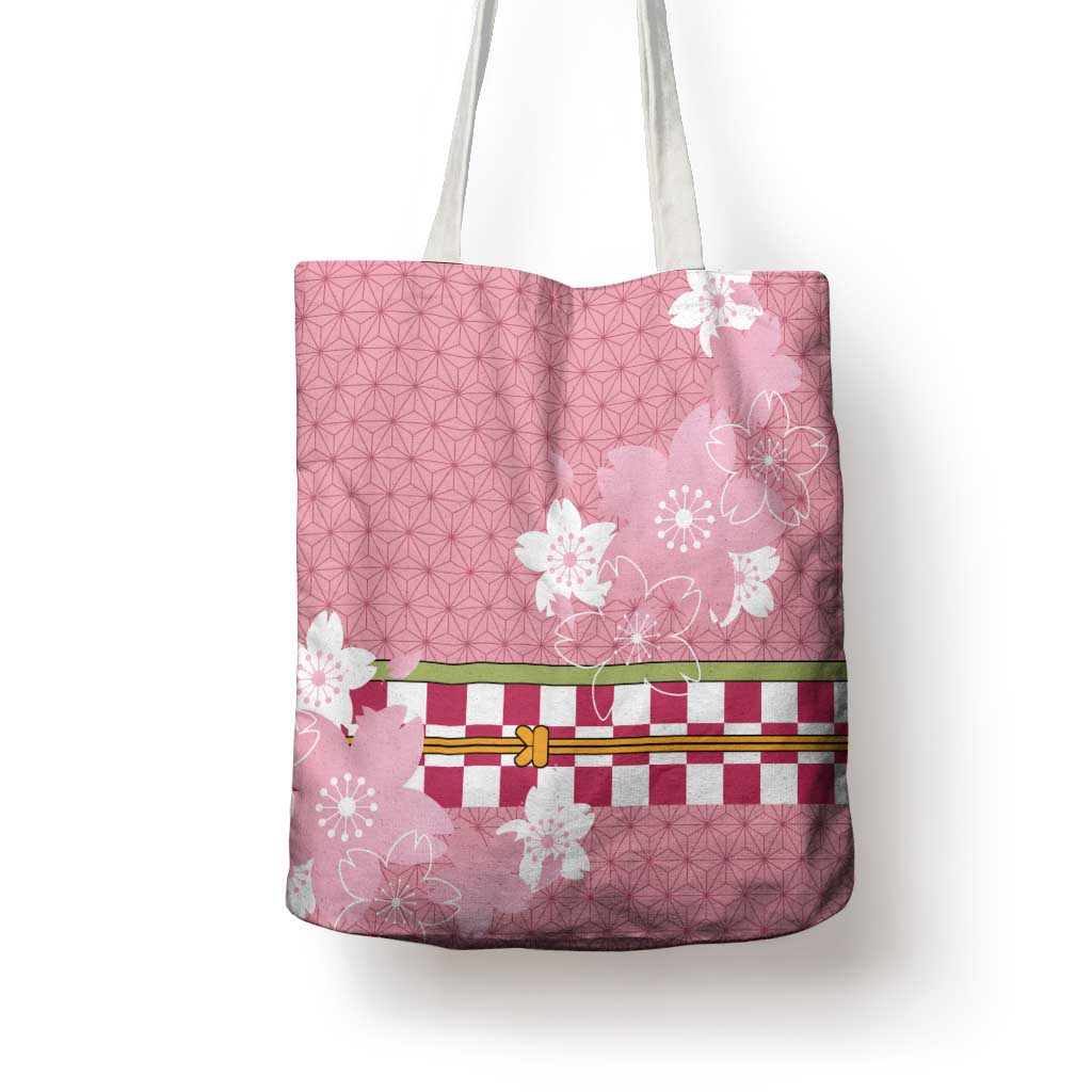 Japanese Asanoha Pattern Tote Bag Charm Against Evil Spirits - Polynesian Pride