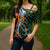 Japanese Asanoha Pattern Cross Shoulder Shirt Sun Flame Slayer Dragon Hinokami Kagura Spirit - Polynesian Pride