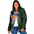 Japanese Asanoha Pattern Padded Jacket Sun Flame Slayer Dragon Hinokami Kagura Spirit - Polynesian Pride