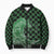 Japanese Asanoha Pattern Bomber Puffer Jacket Water Breathing Slayer Dragon - Polynesian Pride