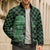 Japanese Asanoha Pattern Bomber Puffer Jacket Water Breathing Slayer Dragon - Polynesian Pride