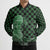 Japanese Asanoha Pattern Bomber Puffer Jacket Water Breathing Slayer Dragon - Polynesian Pride